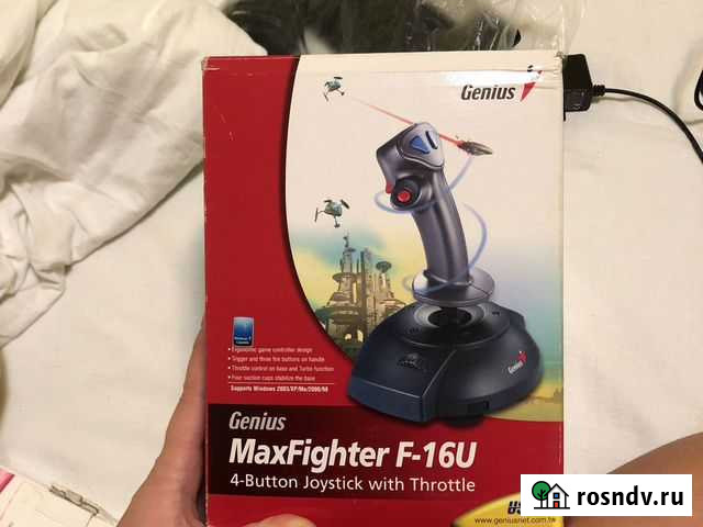 Джойстик genius maxfighter f-16u Санкт-Петербург - изображение 1