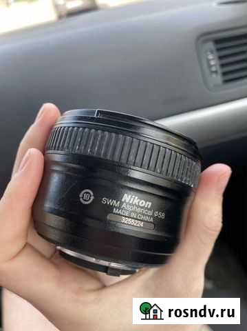 Объектив nikon 50mm f 1.8G Тихорецк - изображение 1