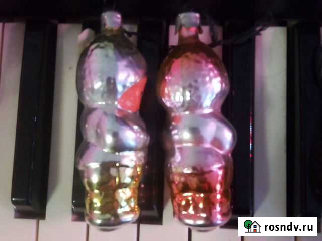 Советская елочная игрушкс Гусь-Хрустальный - изображение 1