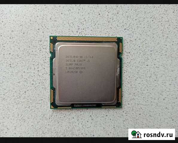 Процессор intel core i5 760 Ижевск - изображение 1