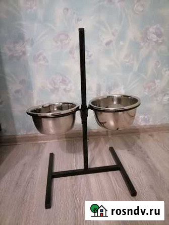 Подставка с мисками ЛМС - изображение 1
