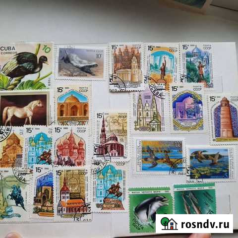 Коллекция марок периода СССР Волгоград - изображение 1