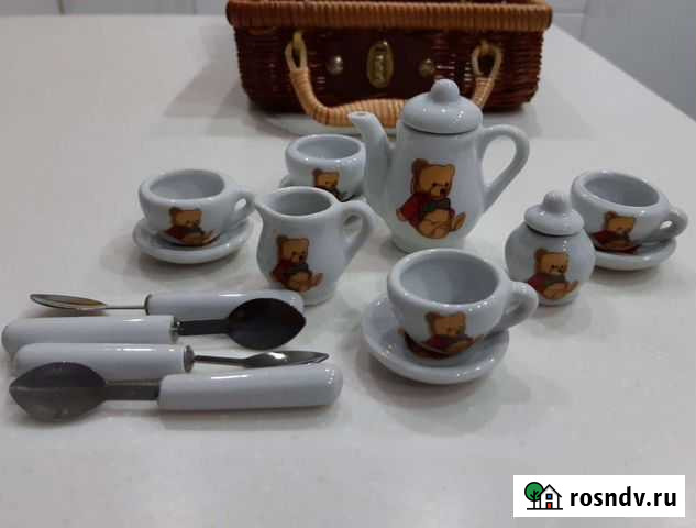 Набор новый игрушечной посуды Одинцово - изображение 1