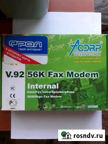 Интернет модем Acorp M56PIM-2 Ангарск - изображение 1