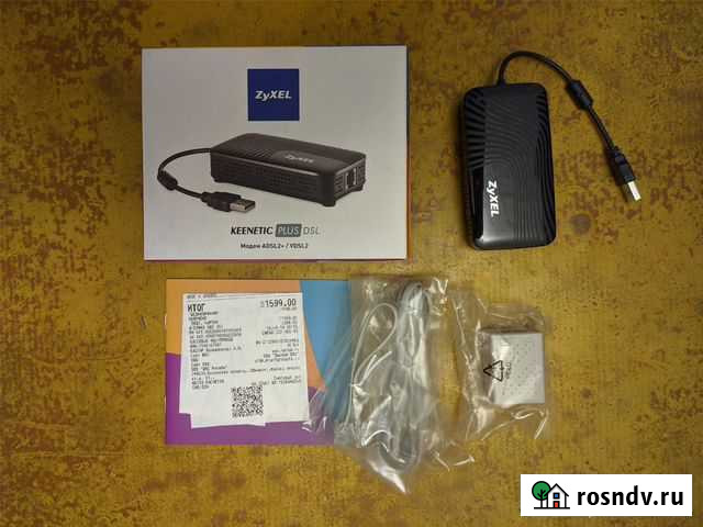 Модем Zyxel Keenetic Plus DSL Обнинск - изображение 1