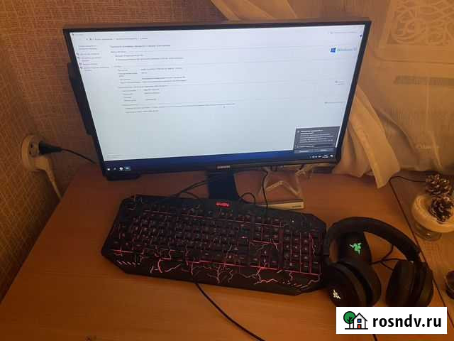 Игровой пк с монитором gtx 1080 Электросталь - изображение 1