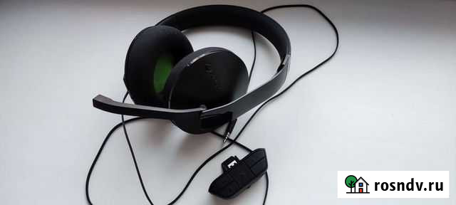 Наушники Microsoft Xbox One Stereo Headset Тюмень - изображение 1
