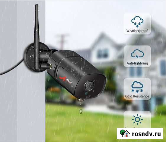 Уличная IP Camera anran 1080P HD 5.0MP WI-FI Симферополь - изображение 1