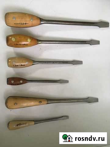 Отвертка ударная, с деревянными накладками, новая Великий Новгород - изображение 1