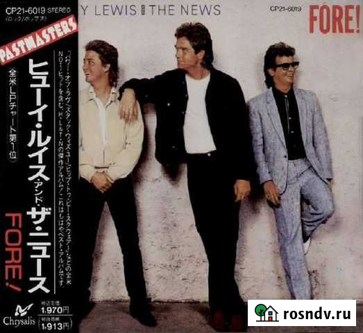 Huey Lewis & The News - Fore (Chrysalis - CP21-60 Владимир - изображение 1