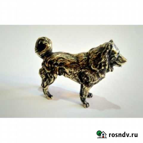 Статуэтка из латуни Собака Лайка Симферополь - изображение 1