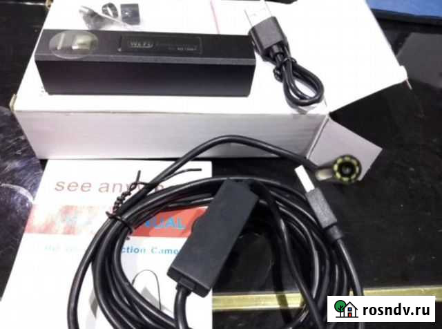Камера-Эндоскоп kerui 1,3Мп с Wi-Fi, USB IP67 3,5м Майкоп - изображение 1