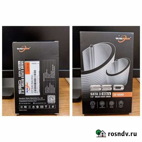 Ssd диск 120Gb/128Gb. Новый Йошкар-Ола - изображение 1