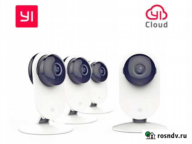 Комплект 4x IP камер Xiaomi Yi Home Wi-Fi 1080P Омск - изображение 1