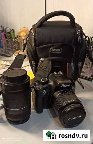 Зеркальный фотоаппарат canon 1100d Иркутск - изображение 1