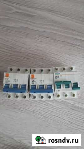 Автоматы 1р на 16А и 3р на 63А Выкса - изображение 1