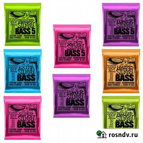 Струны для бас-гитары Ernie Ball Slinky Иркутск - изображение 1
