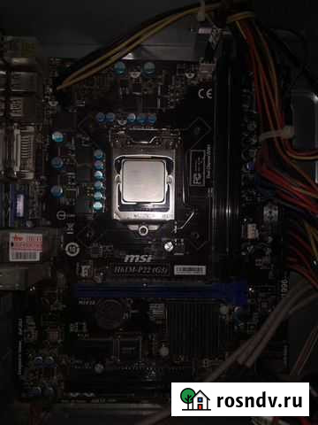 Материнская плата с процессором i5 3330 торг Североморск - изображение 1