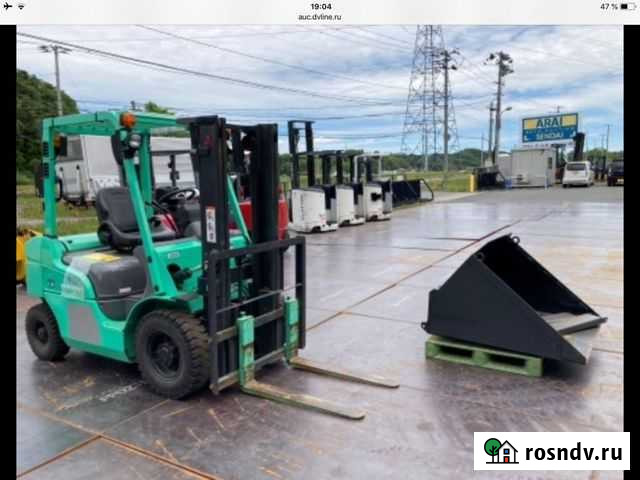 Вилочный погрузчик Mitsubishi KFGE20T, 2017 Новосибирск - изображение 1