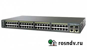Коммутатор Cisco ws-c2960-48tc-s v06 Брянск - изображение 1