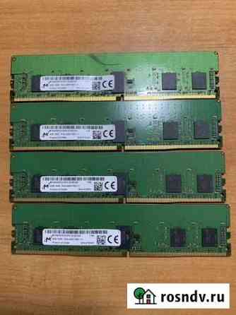 Серверная память 4GB DDR4 2400MHz Micron есс Reg Астрахань