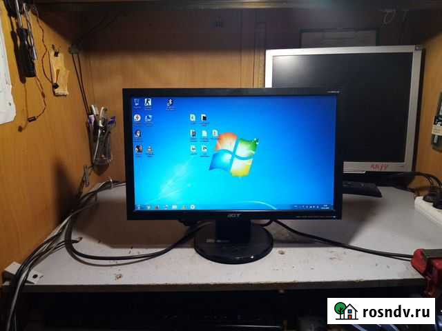 ЖК 19 дюймов aser V193HQ b Уфа - изображение 1