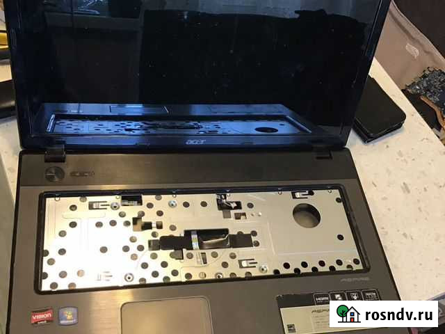 Acer 7551G корпус и матрица жива на запчасти Озерск - изображение 1