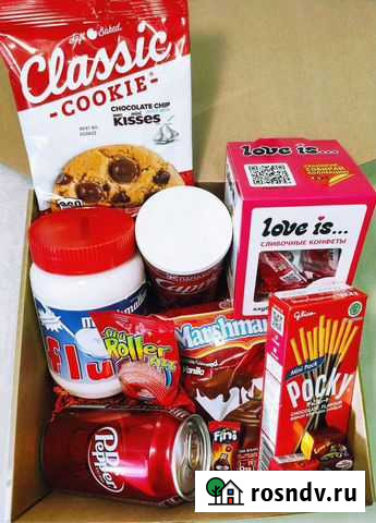 Коробка со сладостями из разных стран Ивантеевка - изображение 1