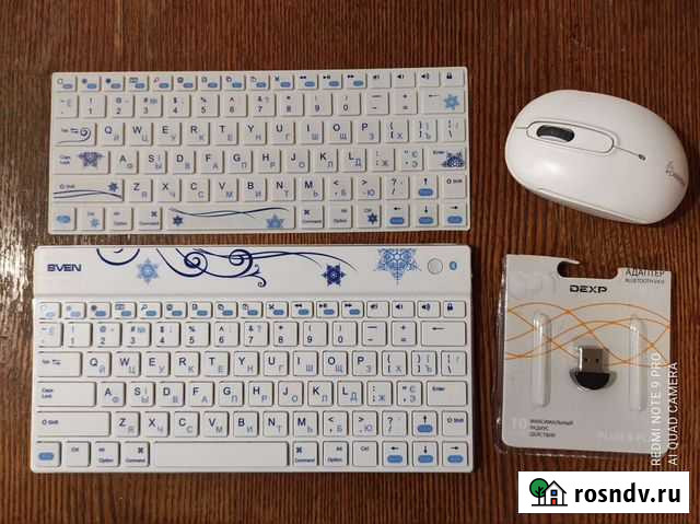 Клавиатура и мышь Bluetooth Биробиджан - изображение 1