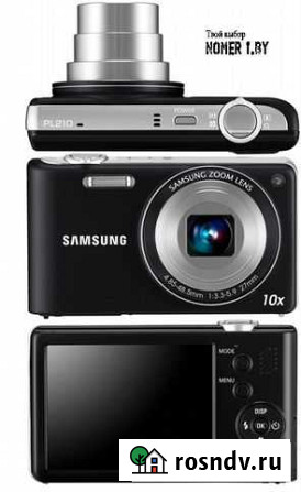 Цифровой фотоаппарат samsung PL210 Black Усть-Катав - изображение 1