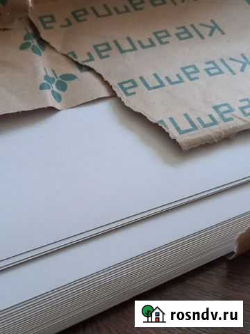 Картон белый односторонний 700*1000мм Красноярск - изображение 1