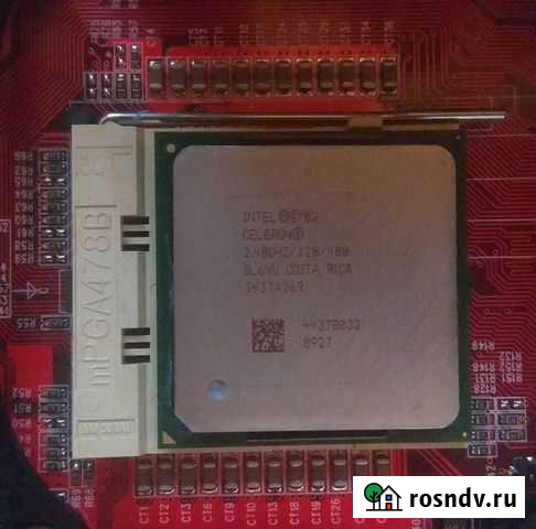Процессор s478 Celeron 2,4 ггц и Pentium G6950 Таганрог - изображение 1