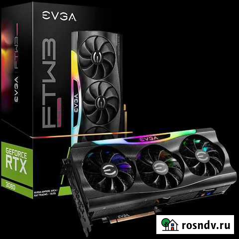 Видеокарта Evga GeForce RTX 3080 FTW3 Ultra Gaming Пермь - изображение 1