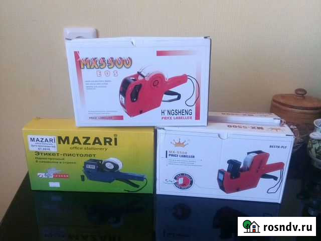 Этикет пистолет Пермь - изображение 1