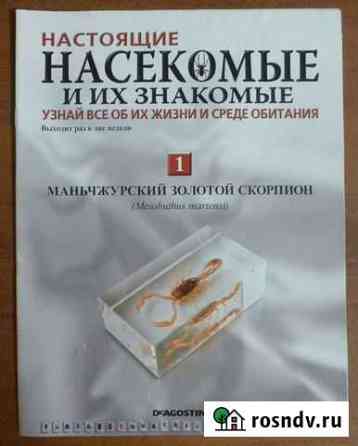 Журналы Насекомые и их знакомые (DeAgostini) Новочеркасск