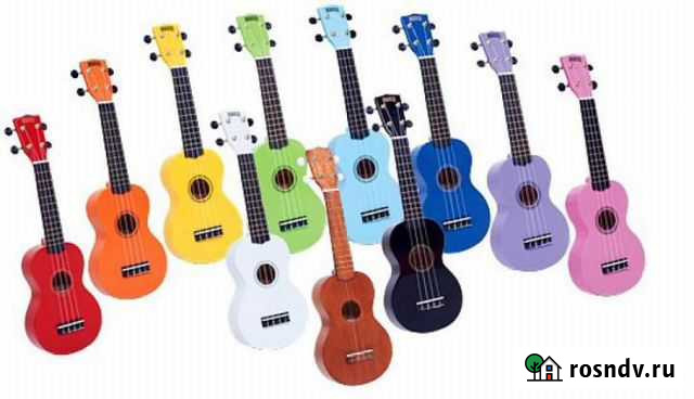 Учу бесплатно. Укулеле новое в наличии. гитара Великий Новгород - изображение 1