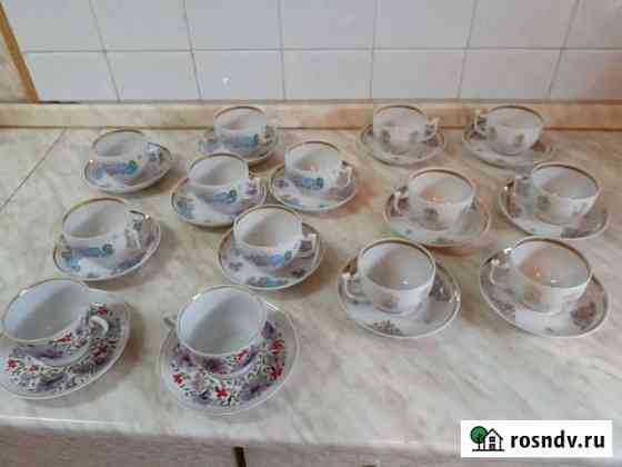 Фарфоровые чашки СССР Переславль-Залесский