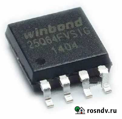 Микросхема памяти W25Q64 Калининград - изображение 1