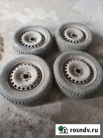 Зимняя резина на штамповках Самара - изображение 1