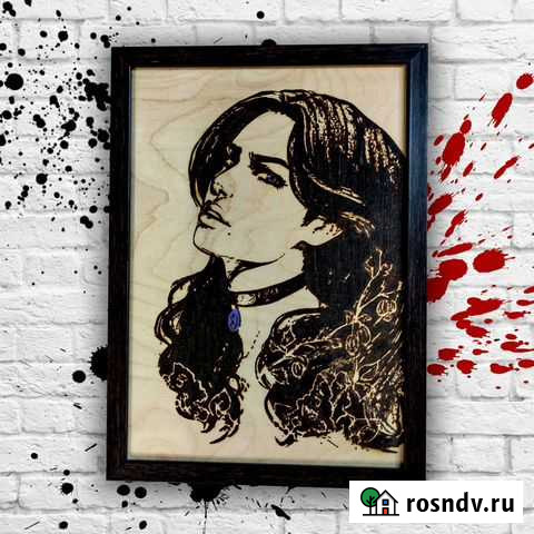 Портрет. Йеннифер. Выжигание Иркутск - изображение 1