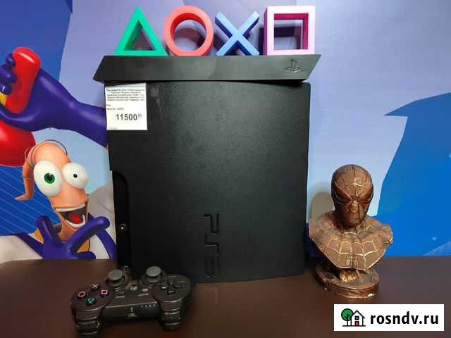 Приставка PS3 Slim 120GB Прошитая Владимир - изображение 1