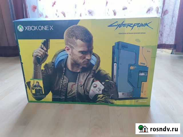 Xbox one x cyberpunk 2077 limited edition Тула - изображение 1