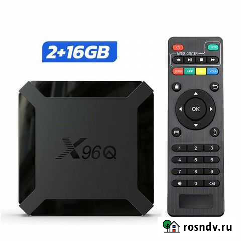 X96Q smart TV приставка, новая Омск - изображение 1