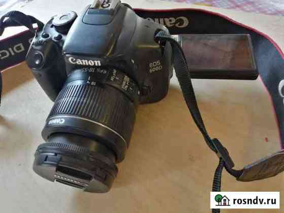 Зеркальный фотоаппарат Сanon 600d Железногорск