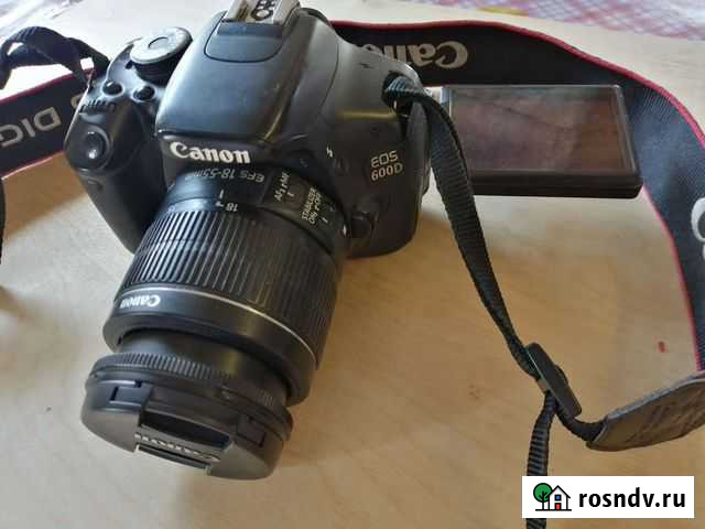 Зеркальный фотоаппарат Сanon 600d Железногорск - изображение 1