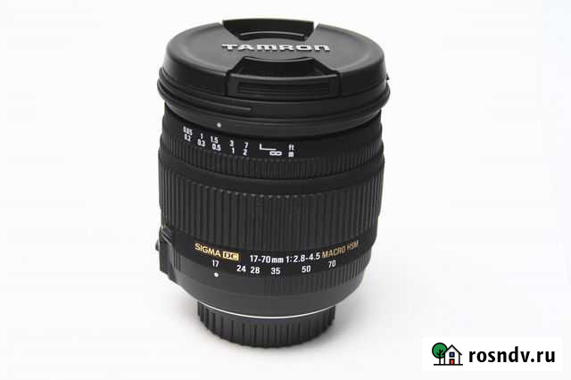 Sigma DC 17-70mm f2.8-4.5 macro HSM для Nikon Красноярск - изображение 1