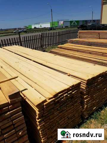 Доска обрезная 100*24*6000 Энем - изображение 1