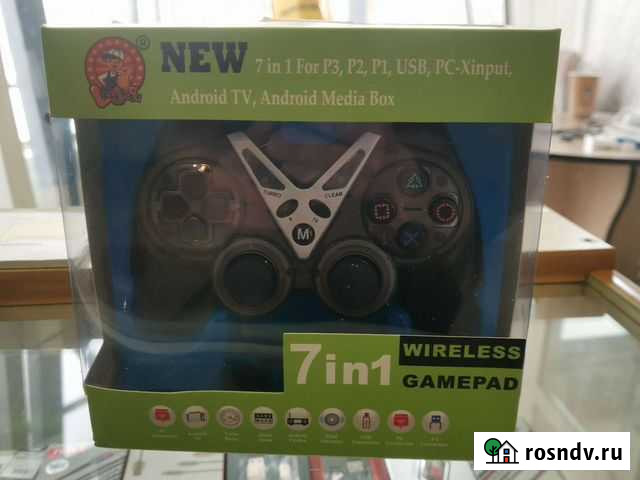 Беспроводной Геймпад/Джойстик/Джой/Пульт 7в1 Петропавловск-Камчатский - изображение 1