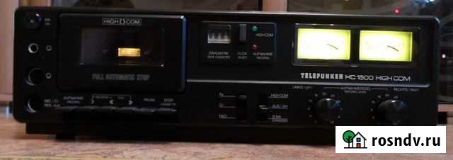 Кассетная дека telefunken HC1500 high COM Приволжский - изображение 1