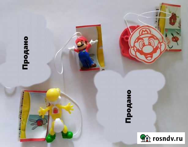 Игрушки Киндер Джой Марио Владивосток - изображение 1